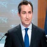 اسحاق ڈار سے امریکی سفیر ڈونلڈ بلوم کی الوداعی ملاقات